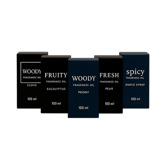 5×100 ml Woody & Fresh Fragrance Set